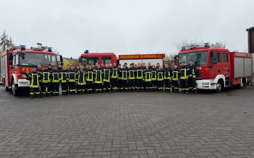 Ausbildungsverbund Borgentreich – Warburg – Willebadessen beendet erfolgreich den Grundlehrgang